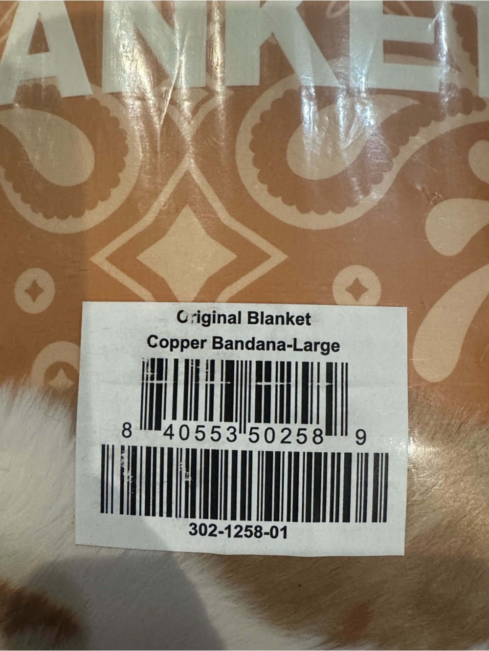 Lola Blankets/Copper Bandana/Faux Fur Throw/Blanket/NWT! NIB! SEALED! NEW LAUNCH - Picture 8 of 16